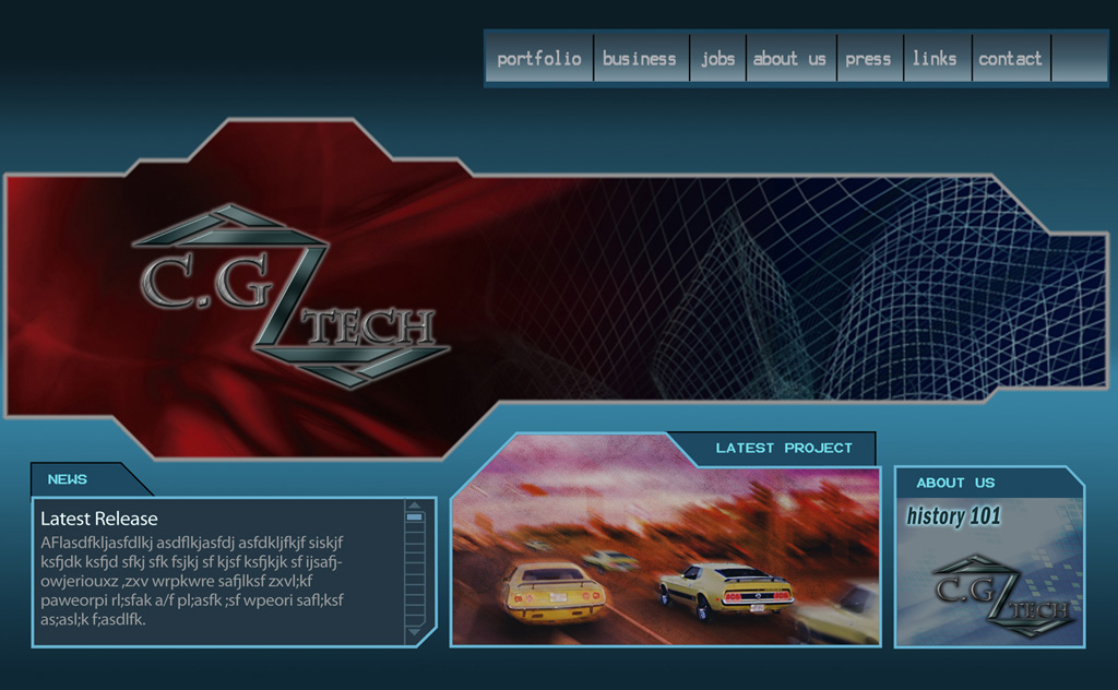 CgTechFx Concept Design